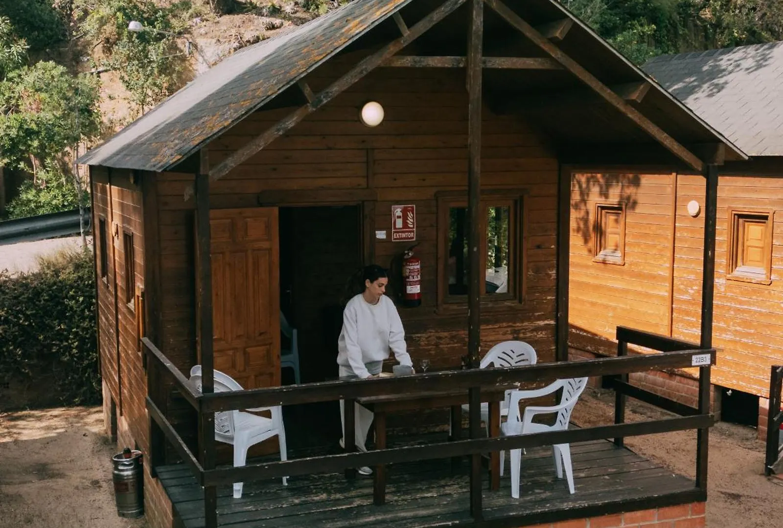 مكان تخييم Camping Santa Elena يوريت دي مار